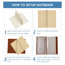 Load image into Gallery viewer, Vintage Travel Notebook Teal