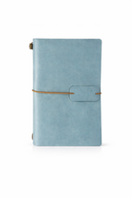 Load image into Gallery viewer, Vintage Travel Notebook Teal