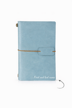 Load image into Gallery viewer, Vintage Travel Notebook Teal